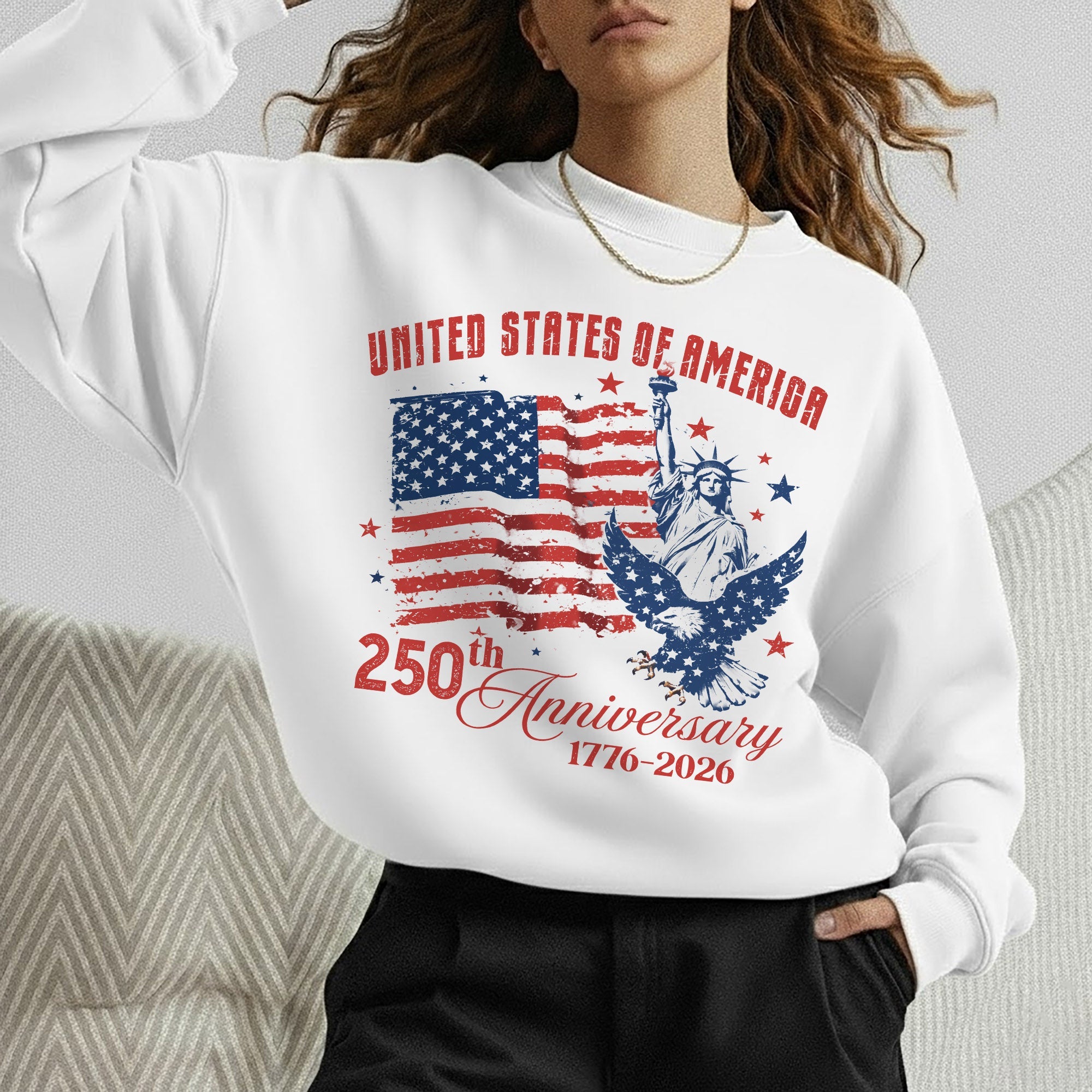 250th Anniversary Shirt Patriotic Vintage Flag 4th of July Independence