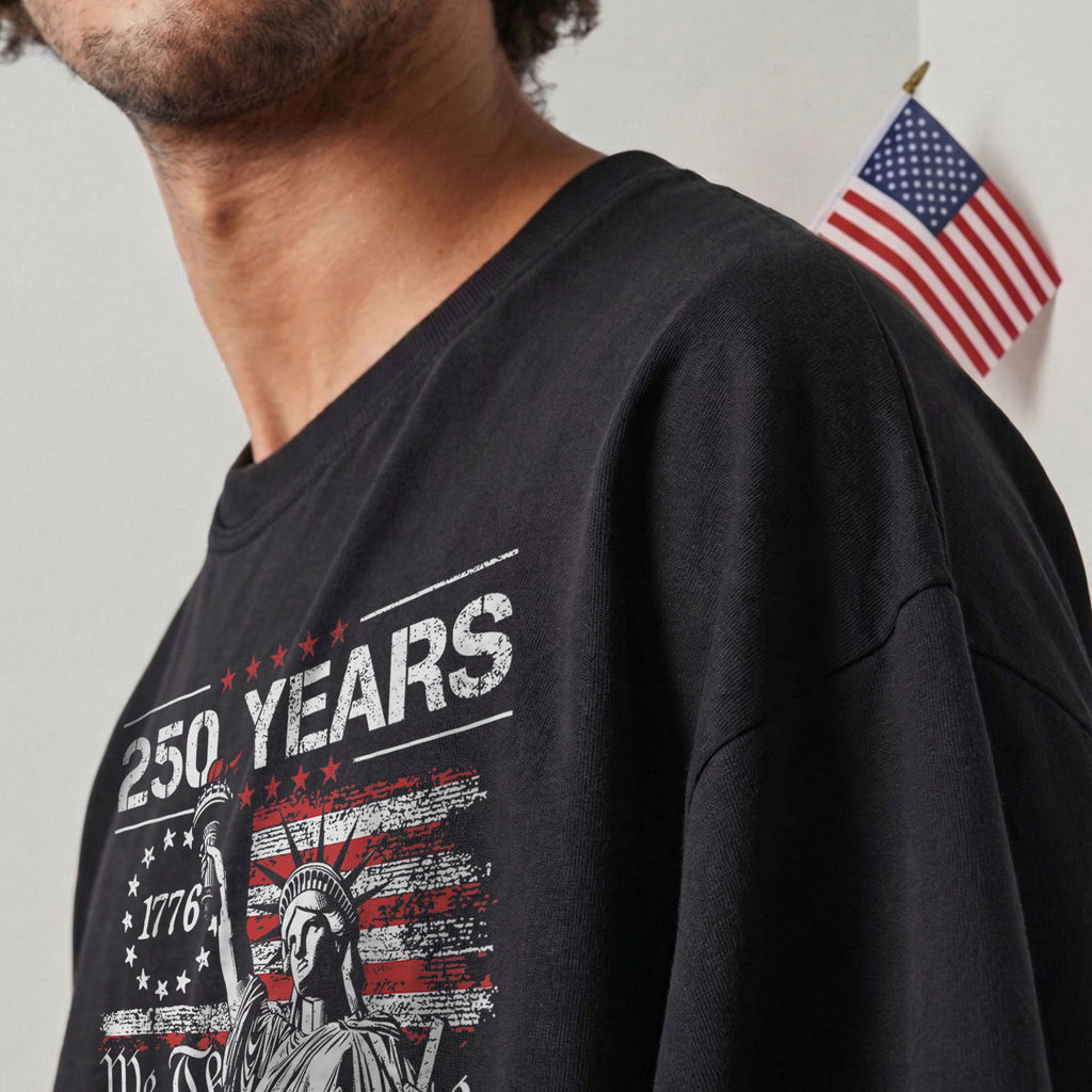 Vintage 250 Years American Flag 250th Birthday USA
