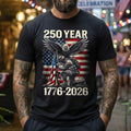 250 Years 1776 2026 250th Vintage 4th July Independence