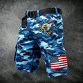 Men's 250th Anniversary Camouflage Print Casual Cargo Pants