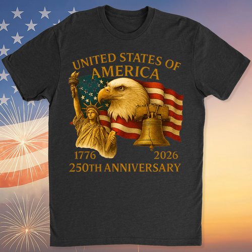 250 Years Anniversary USA Freedom