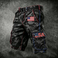 Men's Camouflage Print Casual Cargo Pants