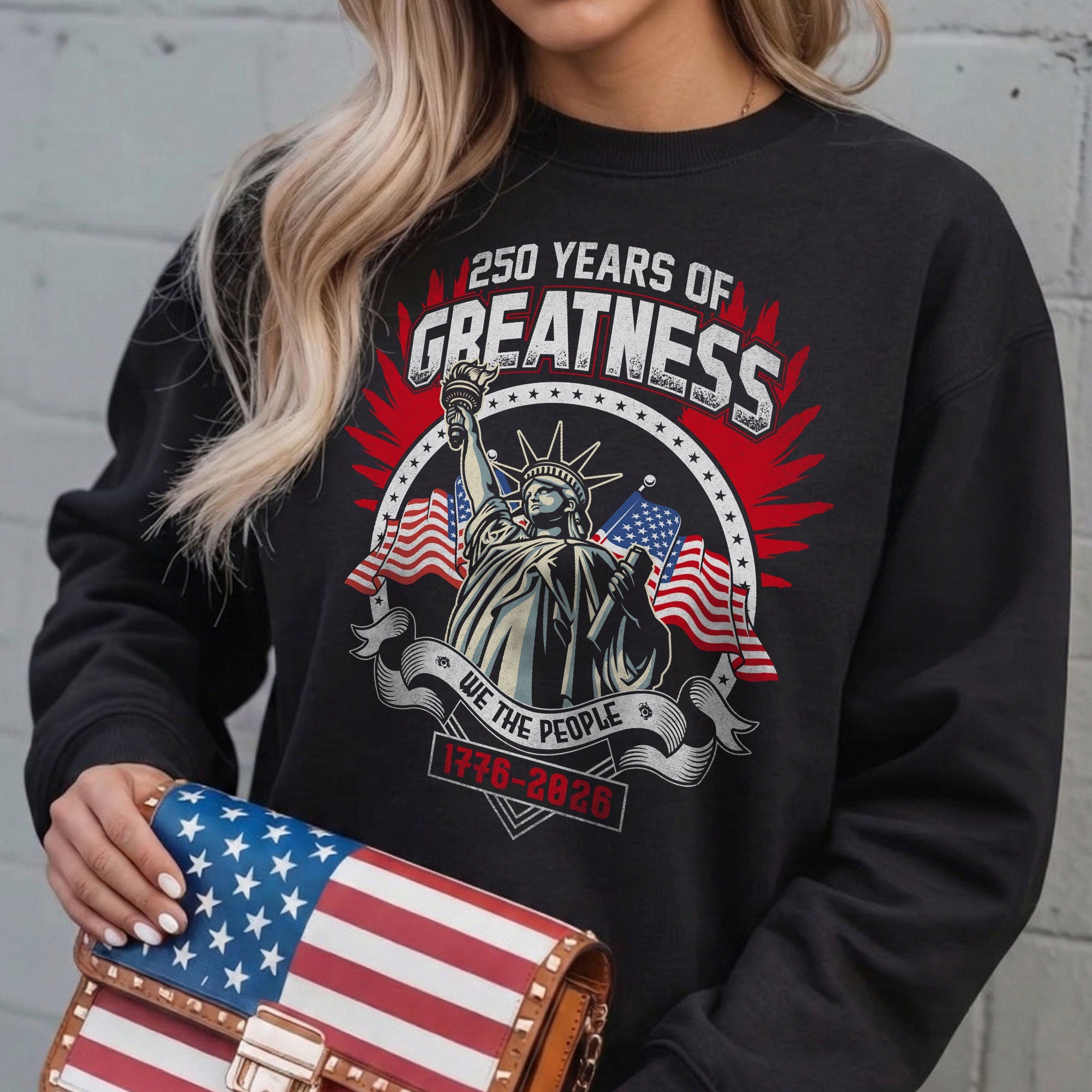 Liberty Freedom 250 Years of Greatness 4th of July