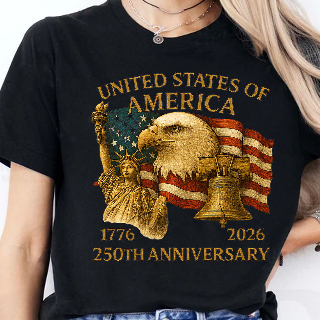 250 Years Anniversary USA Freedom