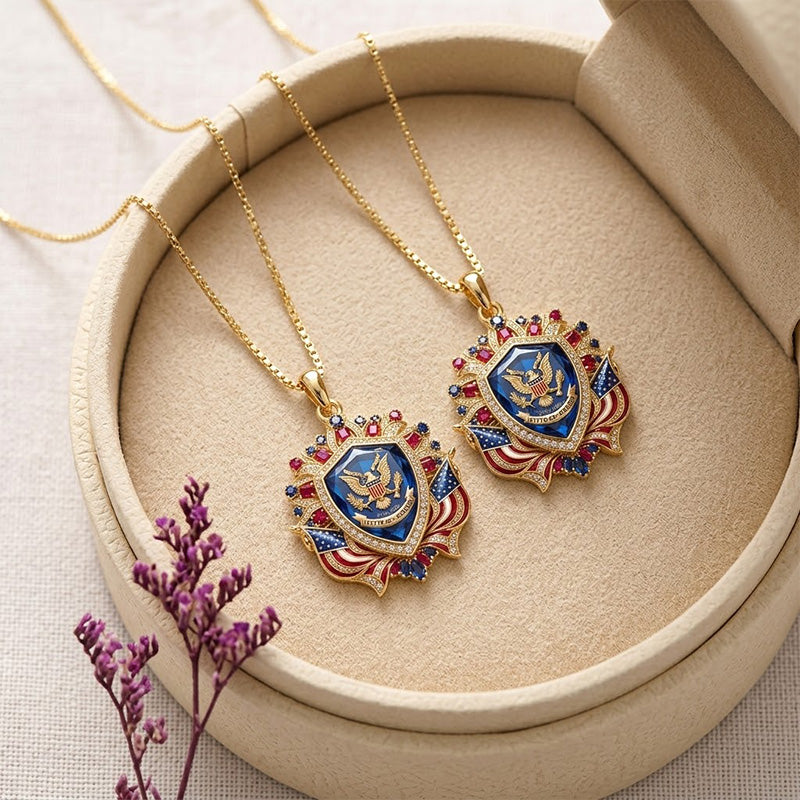 250th Anniversary of American Independence Commemorative Necklace