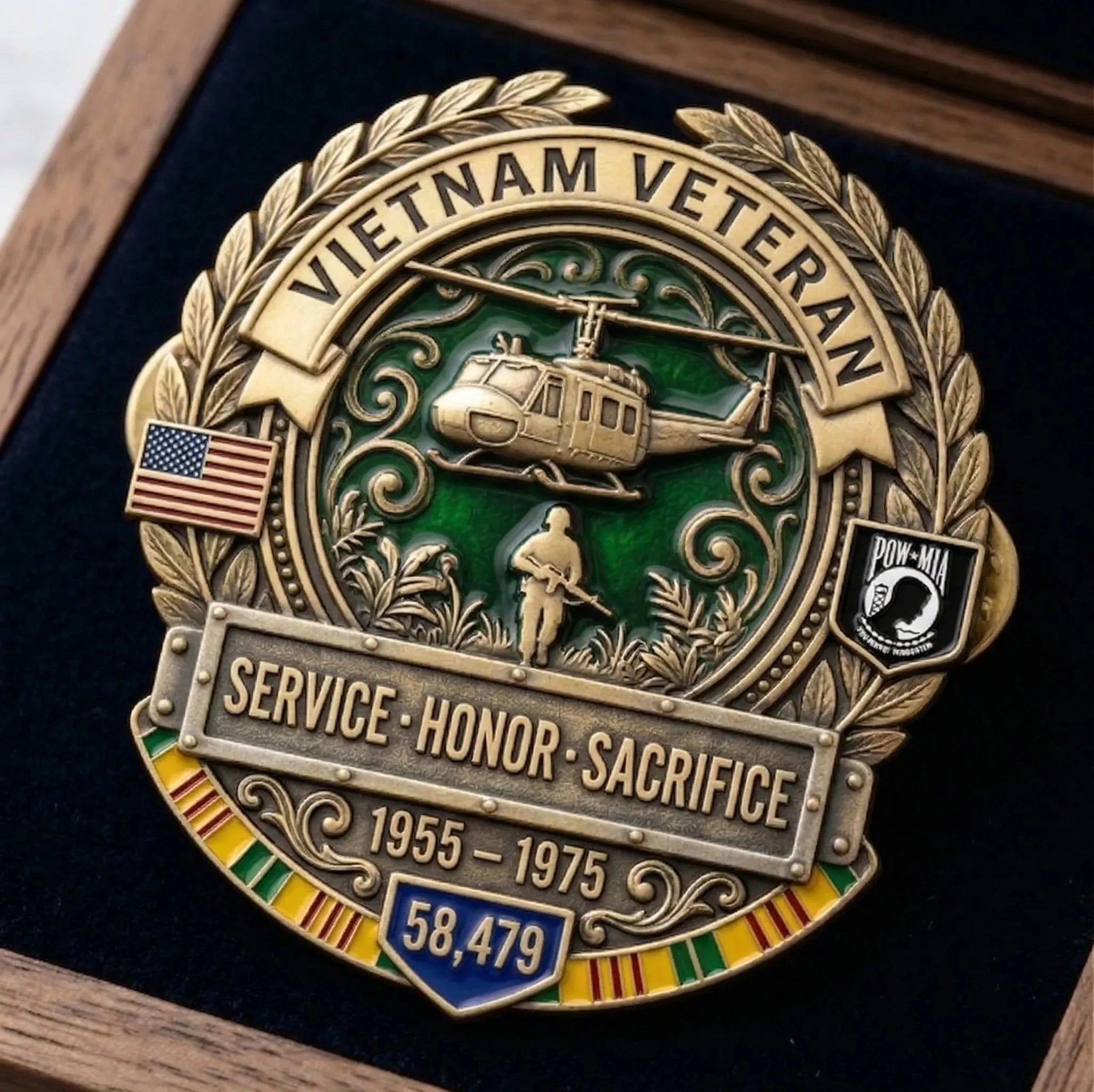🦅LAST DAY 50% OFF - 🎖️Vietnam Veteran Honor Commemorative Pin