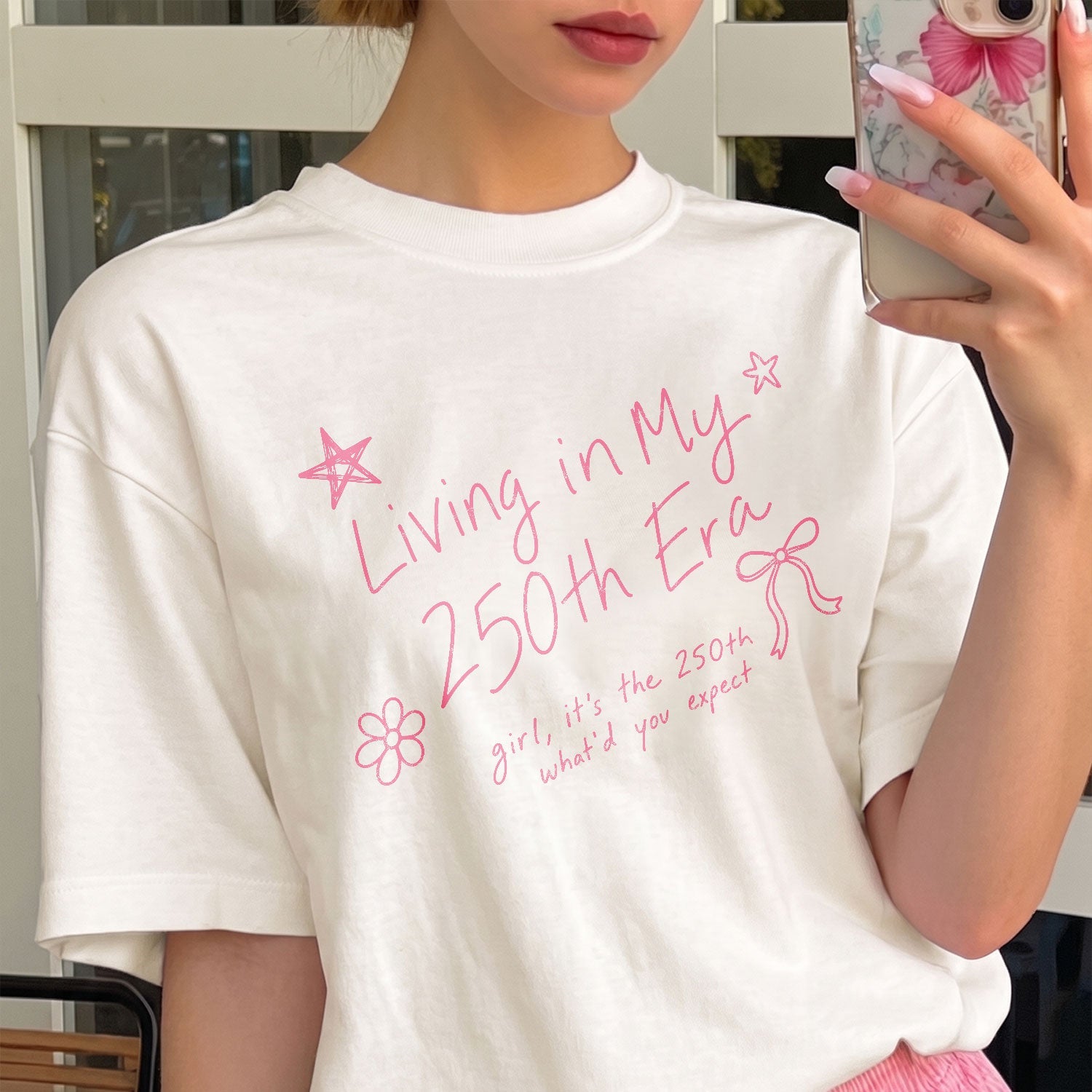 Living in my 250th ERA what'd you expect, America Semiquincentennial Comfort Colors Shirt