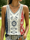 Women's 250th Anniversary Printed Casual Vest