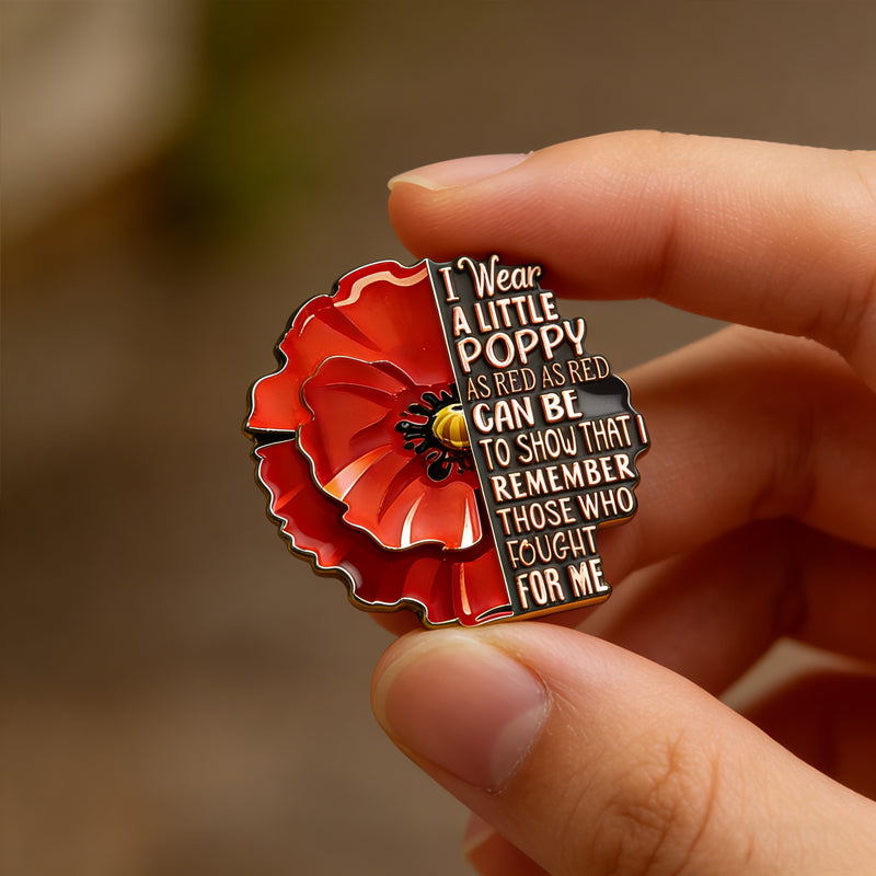Unisex US Red Friday Exquisite Brooch