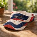 USA 250th Anniversary American Flag Visor