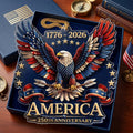 "America 250th Anniversary" Acrylic Ornament — 1776–2026 Patriotic Theme