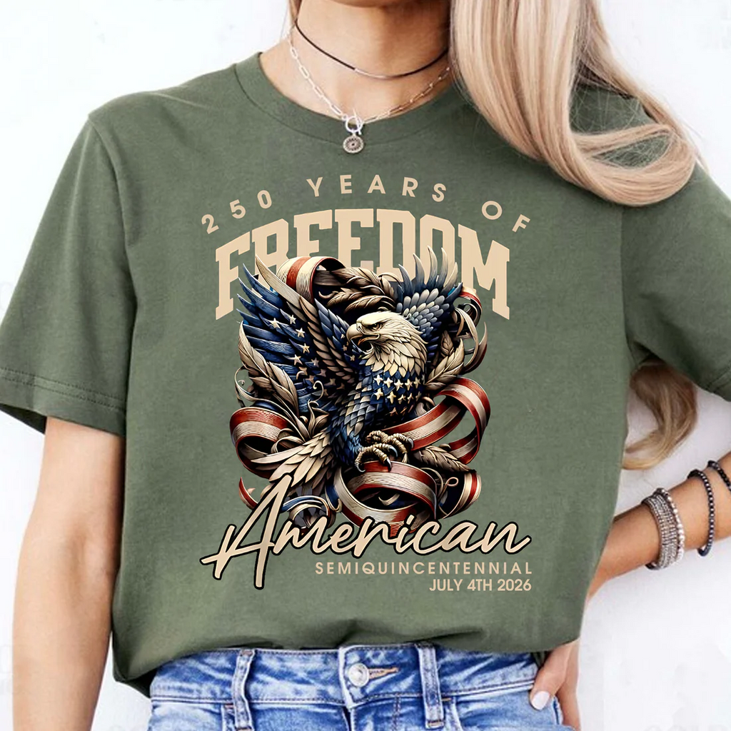 250 Years Of Freedom American Semiquincentennial 4th Of July