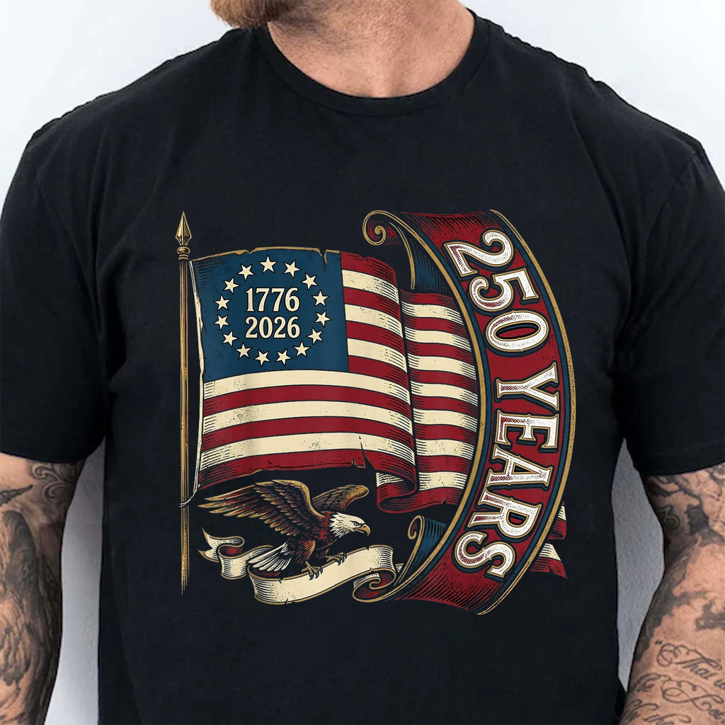 Patriotic 4th of July 1776–2026 America 250th Anniversary