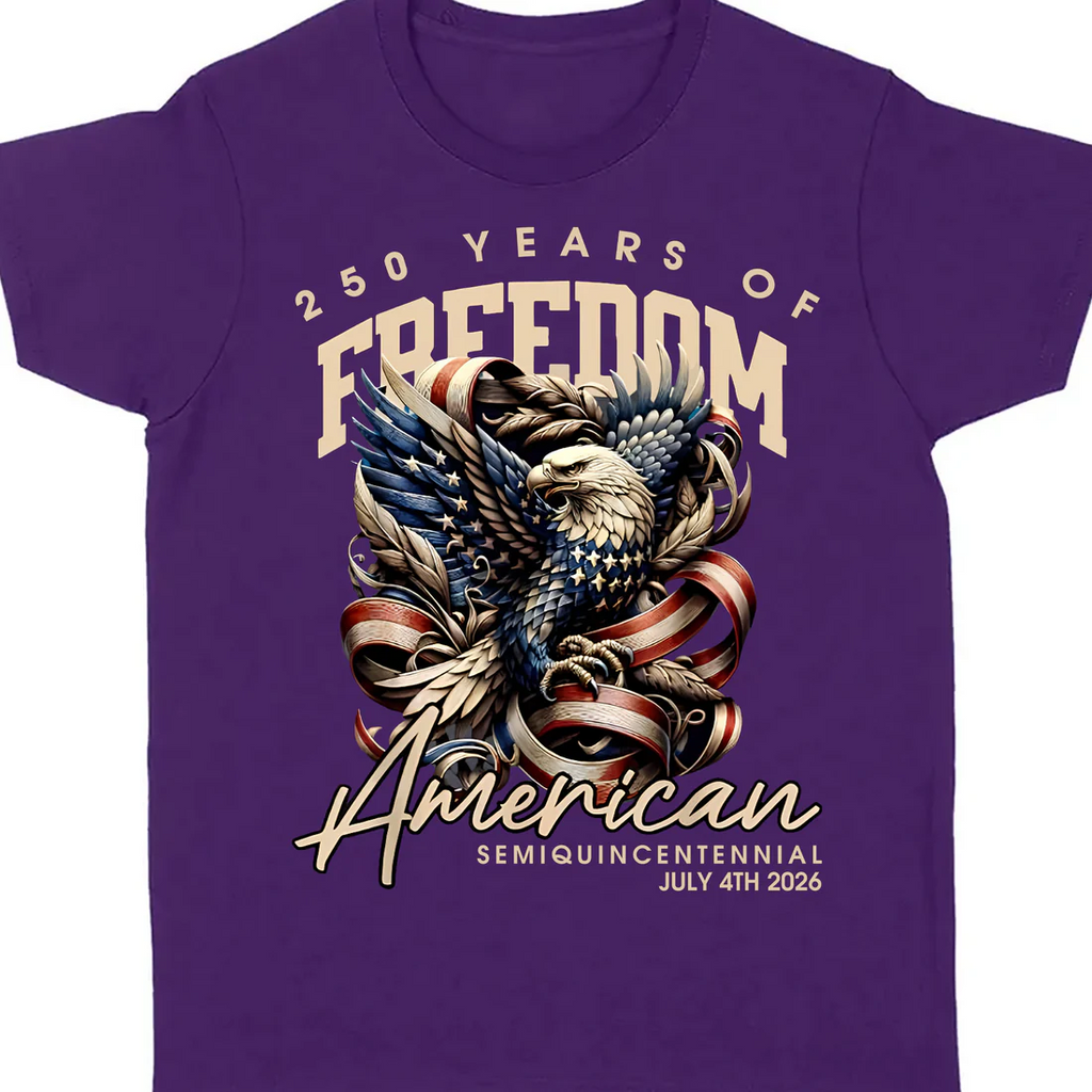 250 Years Of Freedom American Semiquincentennial 4th Of July