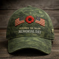 Memorial Day Print Casual Hat
