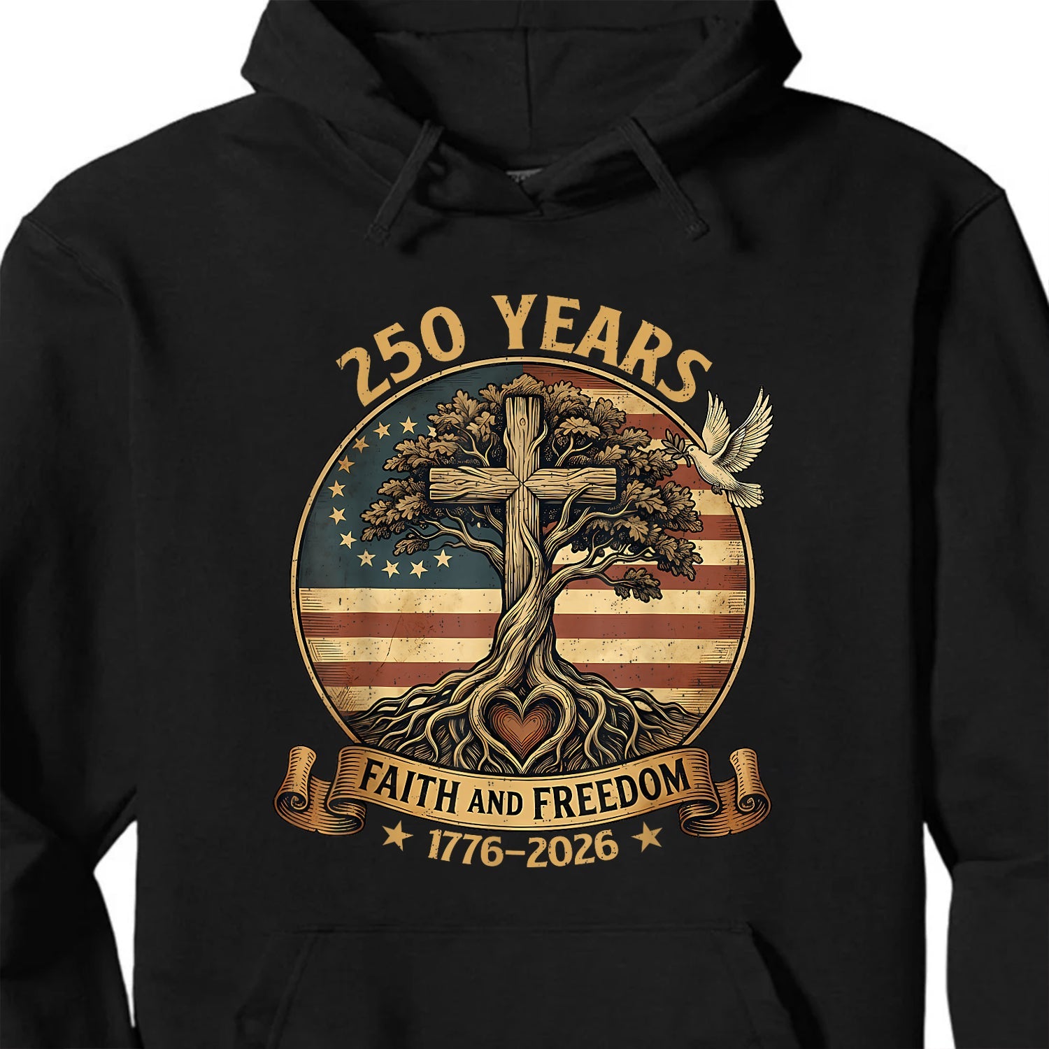 Patriotic 4th of July 1776–2026 America 250th Anniversary