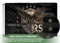 USA 250th Anniversary Flag 1776-2026 American Flag Eagle Patriotic