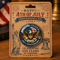 U.S. Founding 250th Anniversary Commemorative Pin (Unisex)