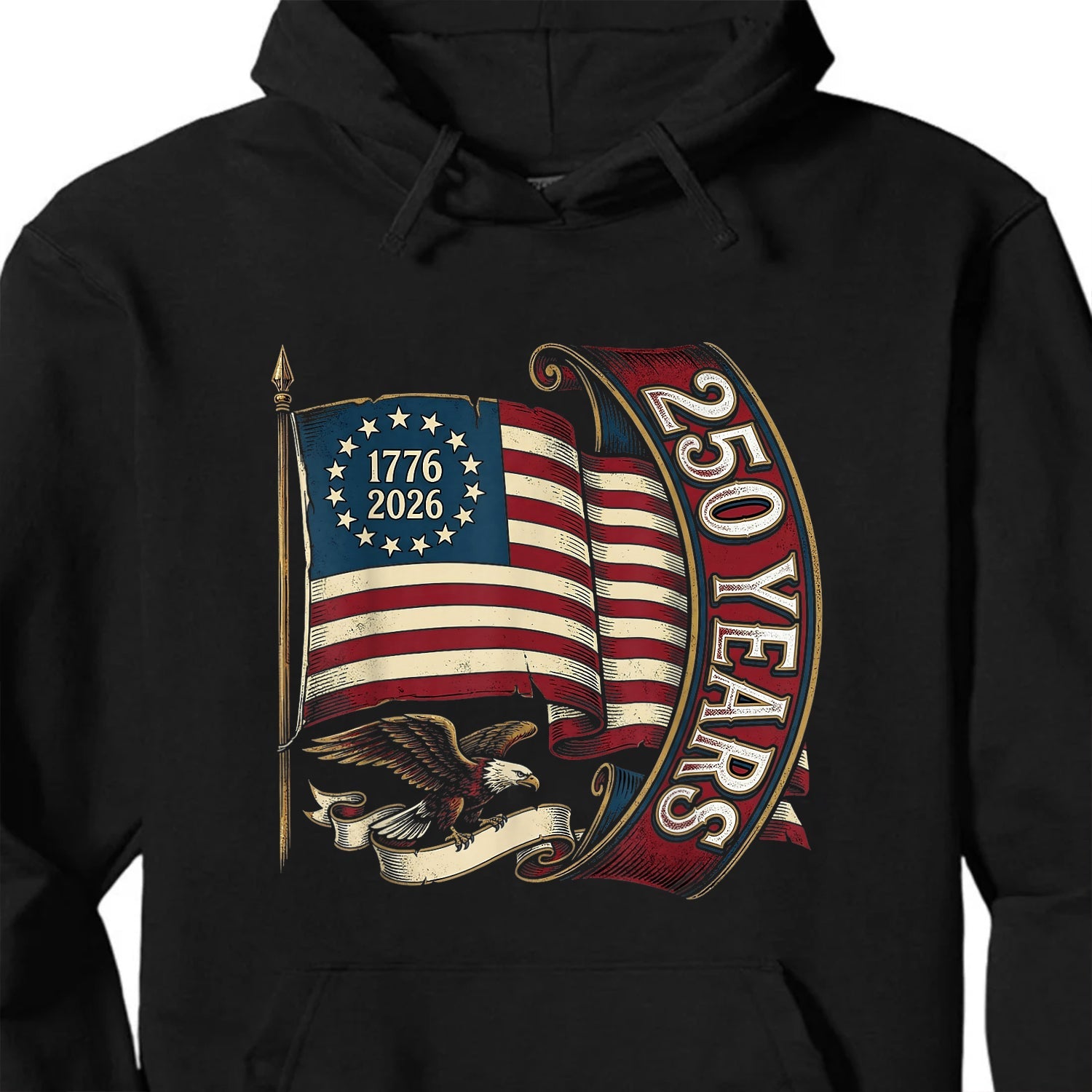 Patriotic 4th of July 1776–2026 America 250th Anniversary