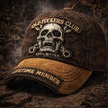 Funny Retro Old Man Club Print Casual Hat