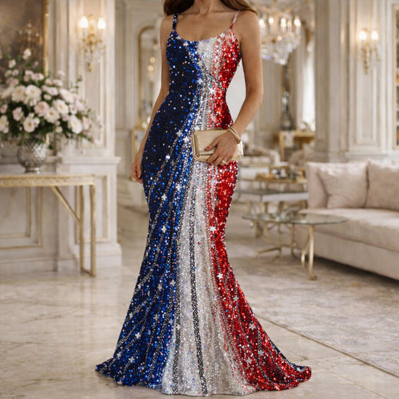 US 250th Anniversary Art Print Casual Dress