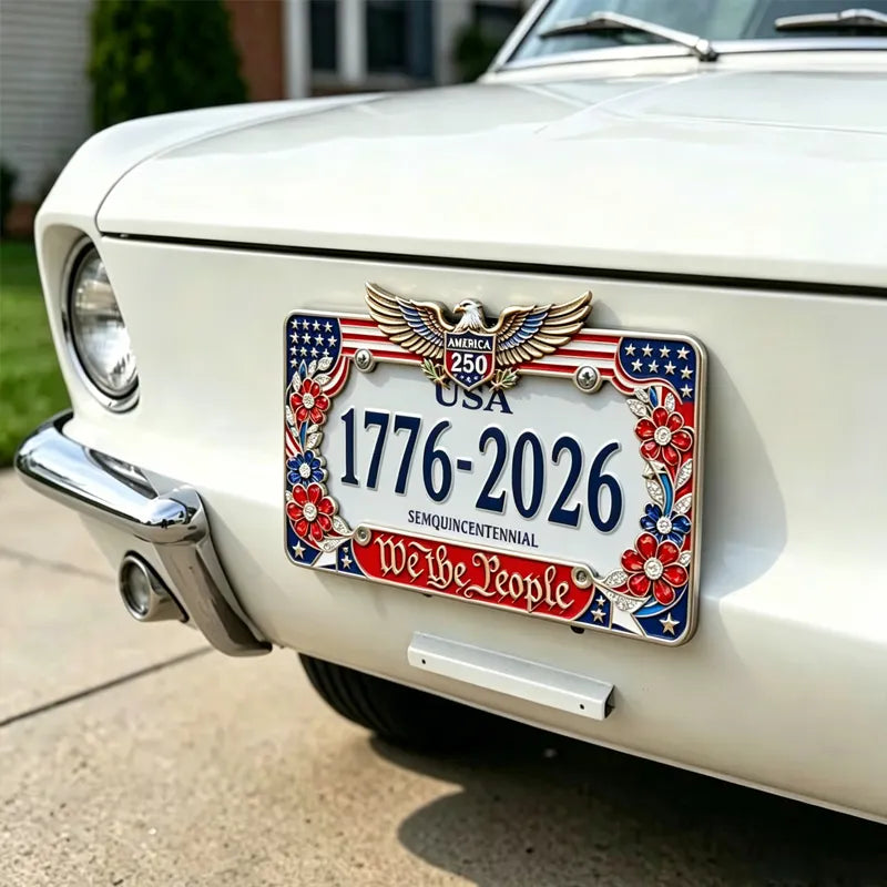 250th Anniversary License Plate Frame