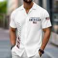 US 250th Anniversary Printed Casual Shirt