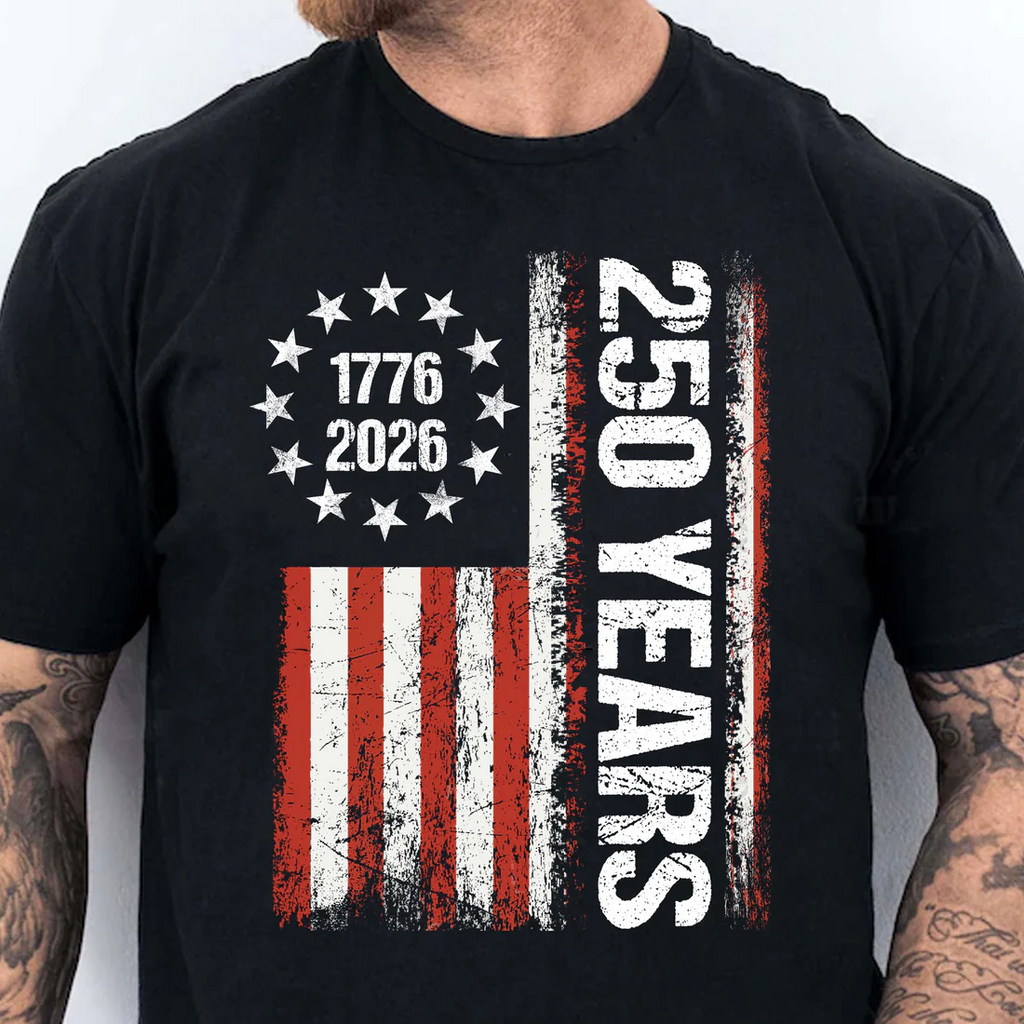 Patriotic 4th of July 1776–2026 America 250th Anniversary