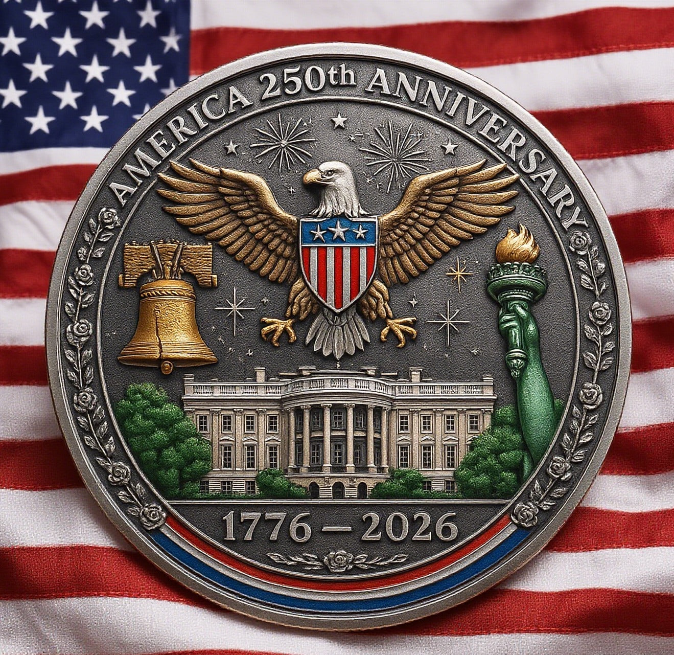 🎉Last Day 49% OFF - America 250th Anniversary Commemorative Coin
