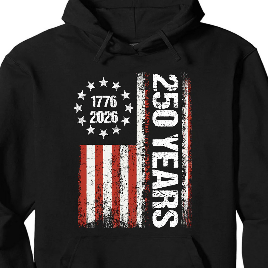 Patriotic 4th of July 1776–2026 America 250th Anniversary