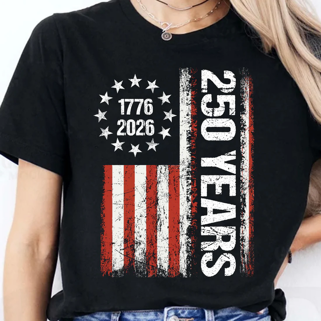 Patriotic 4th of July 1776–2026 America 250th Anniversary