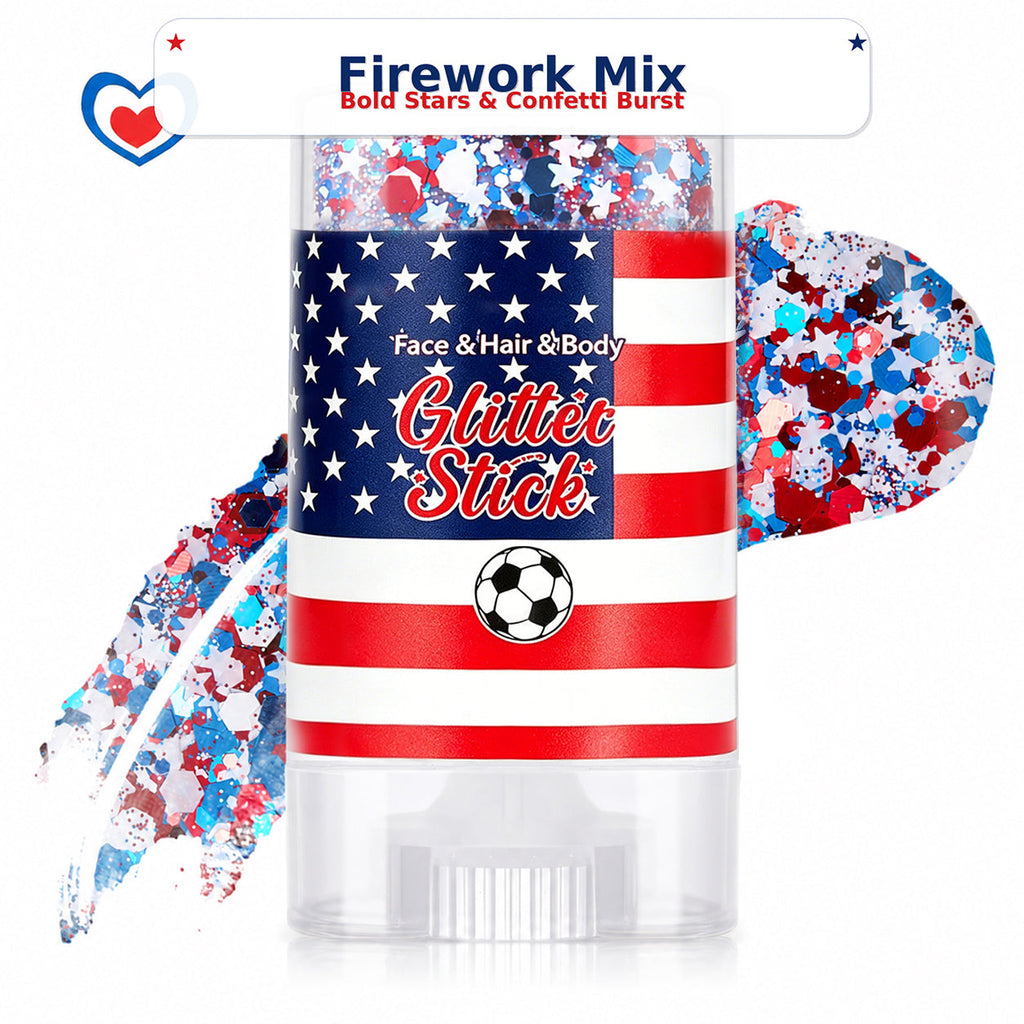 🔥50% OFF 🔥 2026 Independence Day Glitter Stick – Red, White & Blue Sparkle 🎆