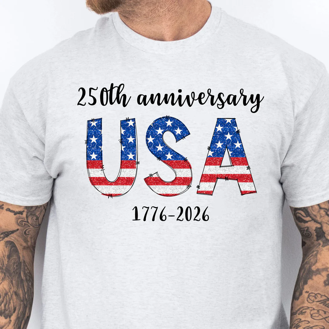 Happy 250 Years Birthday USA Shirt | America Anniversary | 4th of July Shirt | Independence Day Shirt