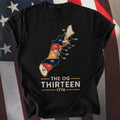 250th The OG Thirteen 1776 Colonial States Map Patriotic