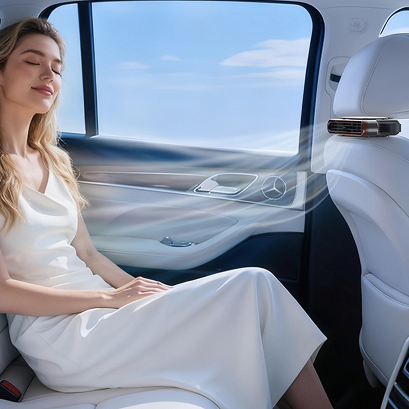 🔥LAST DAY SALE 59% OFF 🏆 Car Seat Fan 🌬️ – 3-Speed Clip-On Fan | USB-C Charging ⚡ for Cars 🚗, Golf Buggies 🛺 & Campervans 🏕️