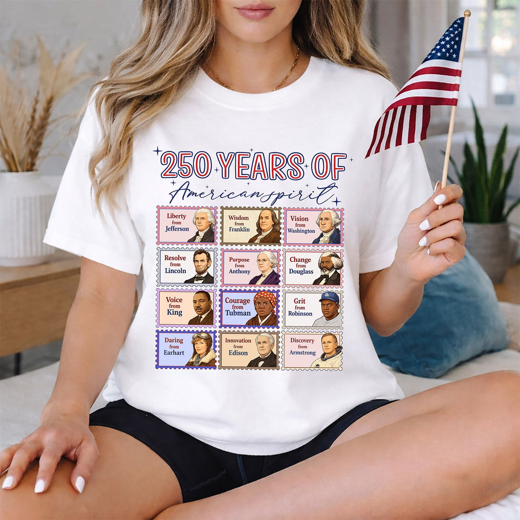 Historical Figures in America 250 Years of American Spirit